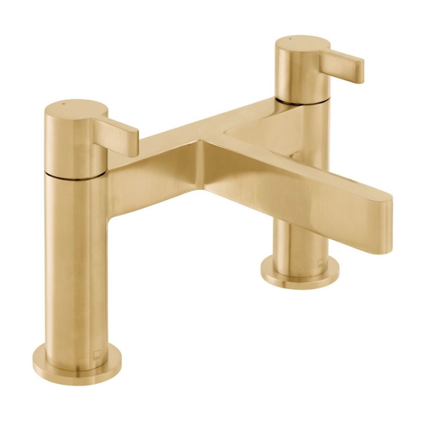 Cutout image of Vado Individual Edit Brushed Gold Bath Filler